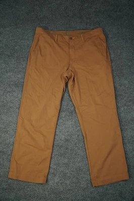 L.L.Bean Pants Mens 38x29 Brown Khaki Classic Fit Chino Coolmax Stretch Casual - Image 1 of 4