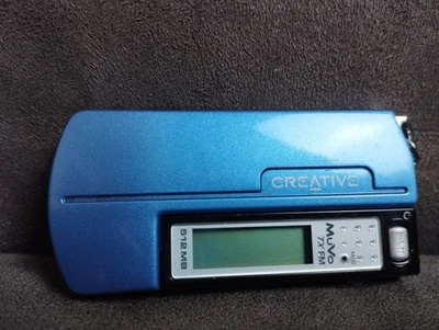 Creative MuVo TX 512MB Mp3 Player With FM Radio Blue ❌ INCOMPLETE ❌ - Image 1 of 4
