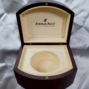 Caja de Reloj Original AP Audemars Piguet Caja de Madera Real Presentación No Almohada - Imagen 1 de 21