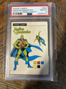 Martian Manhunter 2016 DC Comics Justice League Model Sheets PSA 8 - Bild 1 von 2