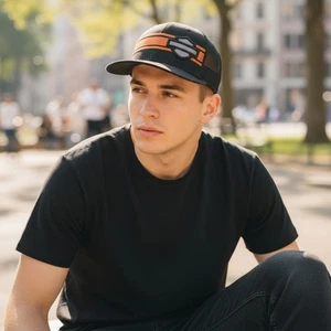 Neu Harley Davidson New Era 59Fifty Baseball Cap/Mütze One Size Snapback Web Back - Bild 1 von 11