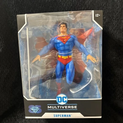 - SUPERMAN 12in Large Statue- New - DC Multiverse-  - Image 1 of 4