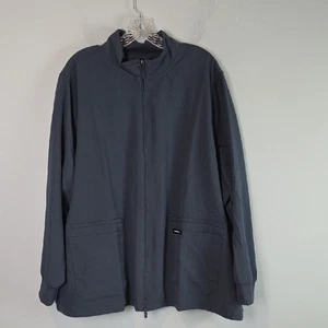 Neu mit Etikett Jaanuu Ceri klassische Scrub-Jacke grau W60001E 3X - Bild 1 von 9