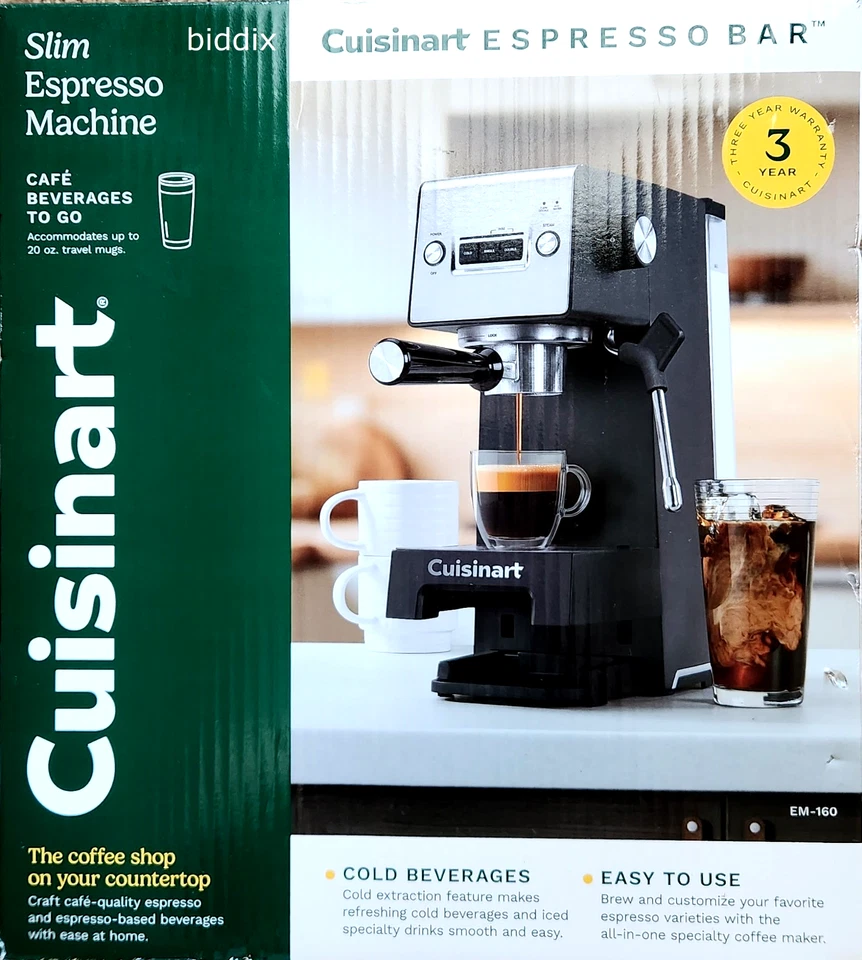 Máquina de espresso delgada Cuisinart Espresso Bar Collection Foto 1 de 4