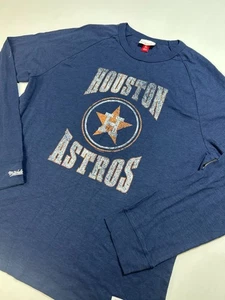 MITCHELL AND NESS HOUSTON ASTROS MANGA LARGA XL - Imagen 1 de 7