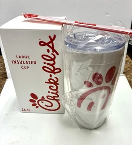 Vaso aislante The Original Chick-fil-A 24 oz edición limitada NUEVO EN CAJA - Imagen 1 de 7