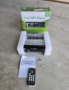 Masione Car MP3 Player Bluetooth 4x 45w BT/APE/WAV/WMA/MP3/FM BRAND NEW - Picture 1 of 3