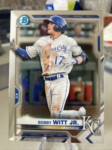 2021 Bowman - Chrome Prospects Bobby Witt Jr. #BCP-1 (RC) - Picture 1 of 2