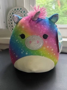 Squishmallows Prim Unicorn Stuffed Plush 8" NWT~L@@K!!!! - Picture 1 of 4