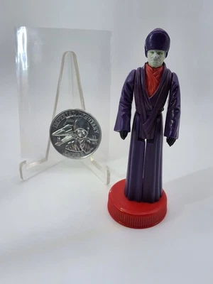 IMPERIAL DIGNITARY 1985 KENNER "Star wars" 92-back-M VINTAGE With Coin ORIGINAL - Image 1 of 4