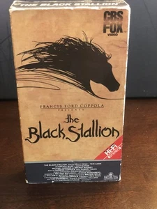The Black Stallion VHS (1990) vintage sleeve, CBS/Fox Video, cassette tape - Picture 1 of 7