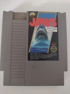 Jaws Nes, Nintendo Entertainment System AUTHENTIC, CLEANED & TESTED - Picture 1 of 2