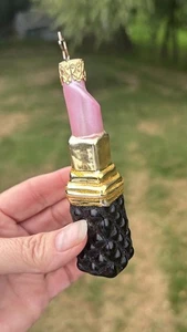 Lápiz Labial Vondels Oro Rosa, Negro “4” Adorno de Navidad Lindo Glamoroso Elegante - Imagen 1 de 6