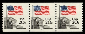 Scott 1895 20¢ Flag Over Supreme Court P#5 MNH Free US shipping - Picture 1 of 1