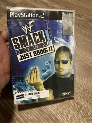WWF SmackDown: Just Bring It PlayStation 2 PS2 Complete CIB Blockbuster Box - Image 1 of 4