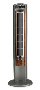 Air King - 9554 - Oscillating Ionizer Tower Fan - 3 Speeds - Gray - Picture 1 of 5