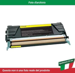 X748H3YG Lexmark X748de Cartuccia del Toner Giallo - Zdjęcie 1 z 4