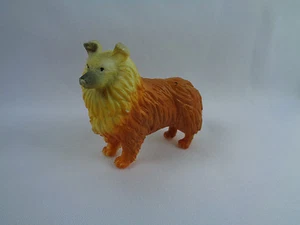 Figura miniatura de casa de muñecas Collie cachorro perro Safari Ltd. - Imagen 1 de 6