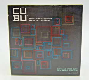 Cubu Card Game by Funnybone Toys 2 games in one visual illusion party (B3) - Picture 1 of 5