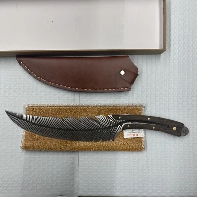 8”Veisky Knife Sharp Feather Boning Knife Hand Forged Knife High Carbon Steel S8