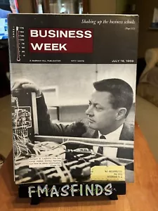K4 1959 RICHARD LEGHORN ITEK CORP July 18 BUSINESS WEEK Magazine - Picture 1 of 4