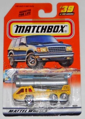 MATCHBOX TREASURE HUNT MB 2000 LOGO MISSILE TRANSPORTER  #39 - Image 1 of 2