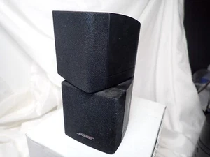 One Nice Bose Double Cube Black Speaker Lifestyle Acoustimass AV18 and more - Picture 1 of 3