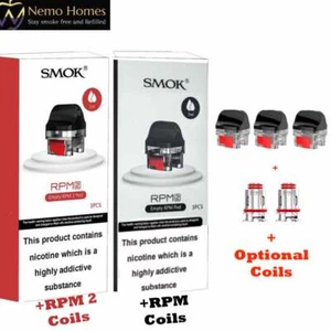 Smok RPM and RPM2 Pod and 2 x Opt Coils (RPM and RPM2 Coils) | Smok RPM 2 Pod - Picture 1 of 5