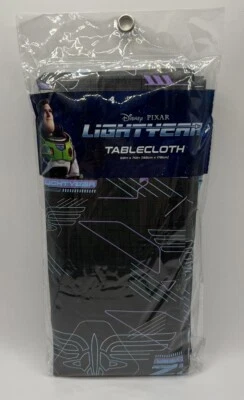 Mantel de vinilo Disney Pixar Buzz Lightyear cubierta de mesa de fiesta 52" x 70" nuevo Foto 1 de 2