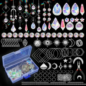 200 Pcs DIY Suncatcher Making Kits for Adults Crystal Sun Catchers Crafts with H - Picture 1 of 12