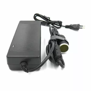 Alimentation chargeur 12V 10A sortie allume-cigare (Transformateur adaptateur se - Imagen 1 de 3