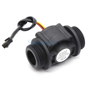 Sensor de flujo de agua G1" DN25 2-60L/min Interruptor Hall Medidor de flujo Contador de control - Imagen 1 de 4