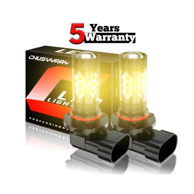 Faros antiniebla bombillas para Toyota Corolla 2005 2006 2007 2008 3000K amarillo lámpara LED Foto 1 de 4