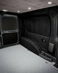 15m x 2m w 4Way Stretch Carpet BLACK - Campervan Motorhome Truck Lining 4-Way - Picture 1 of 7