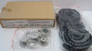 Metal Chain Set M-26 Heng Long, Black, Drive Wheels, Torro, 1:16, *New* - Picture 1 of 1