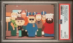 1998 South Park Comic Images #57 Officer Barbrady & Chef PSA 8 NM-MT - Bild 1 von 1