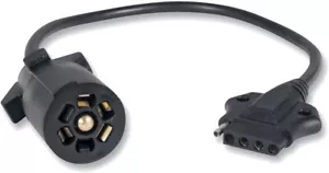 Optronics Inc. 7 Round To 4 Flat Female Trailer Adapter Cable - Picture 1 of 1