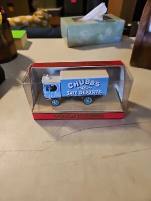 1/32 Matchbox Models of Yesteryear Garrett Steam Wagon Y-37 Delivery Van Chubb's - Image 1 of 4