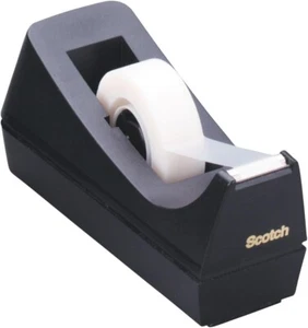 Scotch Classic Schreibtisch Klebebandspender, schwarz, 1 Zoll Kern - Bild 1 von 3