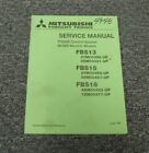 Mitsubishi Fbs15 Forklift Tr2000 Control System Shop Service Repair Manual