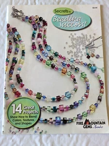 Secrets Beading Success Magazine 14 Beaded Jewelry Projects Fire Mountain 2007 - Picture 1 of 3