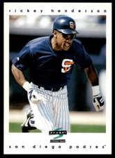 1997 Score #51 Rickey Henderson   San Diego Padres