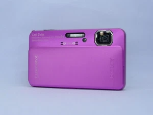 Sony Cyber-shot DSC-TX10 16.2MP Digital Camera - Pink - Picture 1 of 18