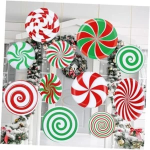 12 Pcs 12 Inch/10 Inch Large Christmas Decorations Outdoor Double Sided - Picture 1 of 7