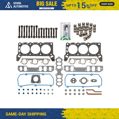 Head Gasket Set Lifters Fit 94-95 Ford Thunderbird Mercury Cougar 3.8 VIN 4 - Image 1 of 4