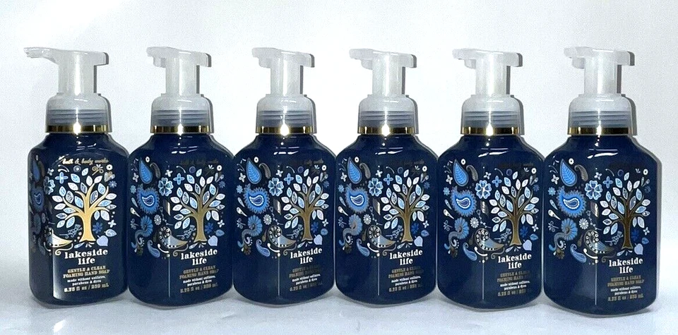 6 Lakeside Life Gentle Foaming Hand Soap Bath & Body Works 8.75 Oz - Image 1 of 1