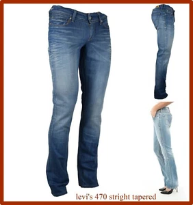Levi's 470 Jeans Levis Damen Stretch Low Waist gerades Bein 40 44 46 w32 - Bild 1 von 11