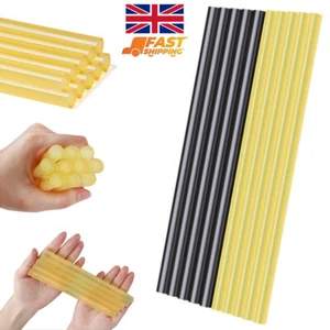 10x Dent Repair Melt Glue Sticks Car Paintless Removal Body Hail Yellow+Black UK - Picture 1 of 8
