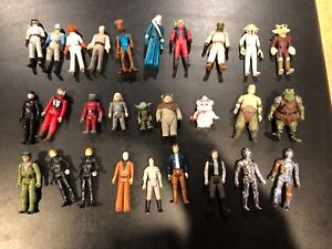 Vintage 1977 - 1985 Star Wars Action Figures Lot