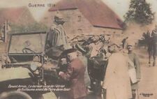 Carte Postale Militaire Guerre 14-Le coup de l'étrier de Guillaume devant Arras